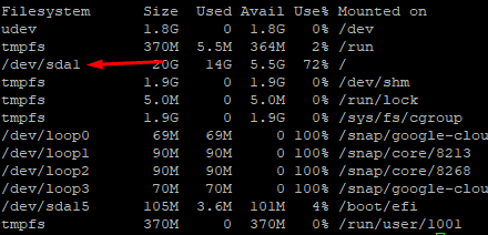 Verificar partición